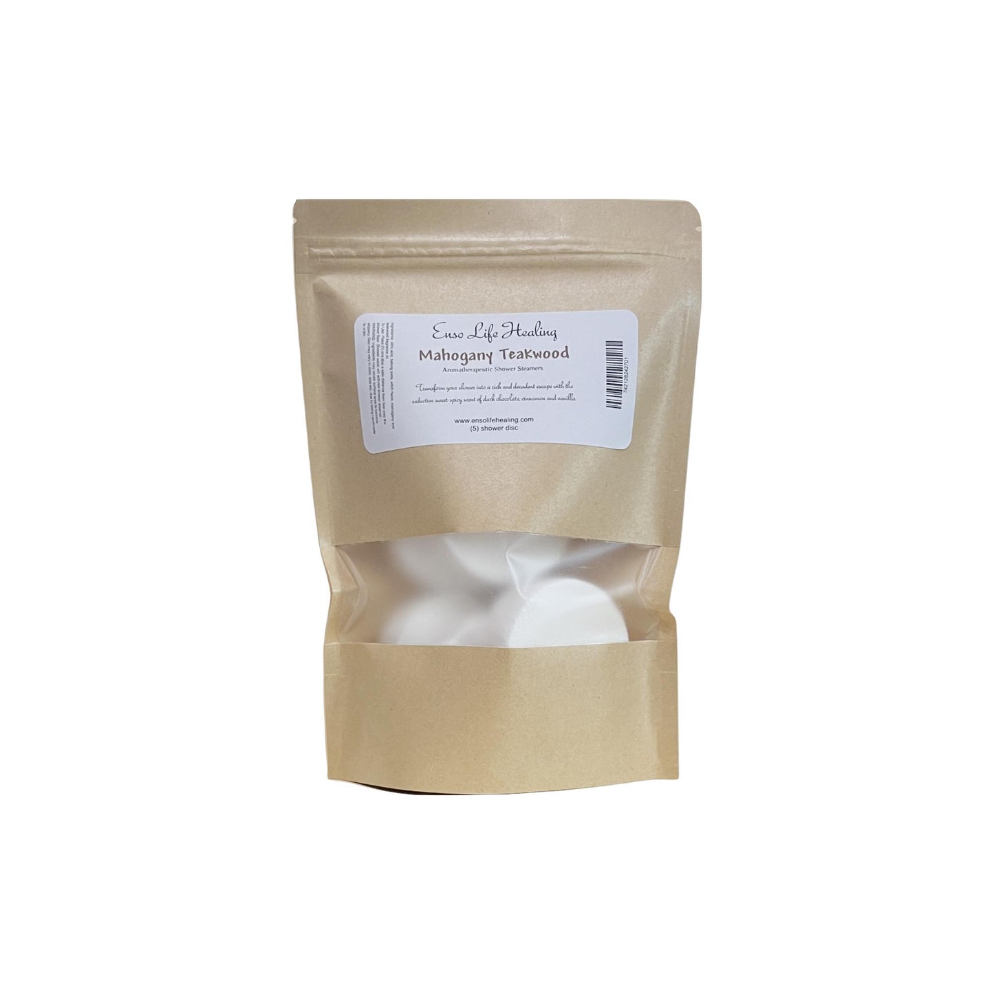 Mahogany Teakwood Shower Steamers