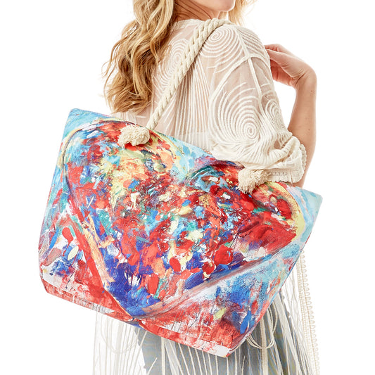 The Painted Heart Tote