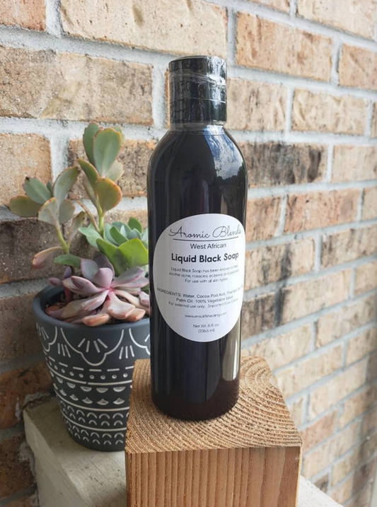 Pure Organic Liquid African Black Soap